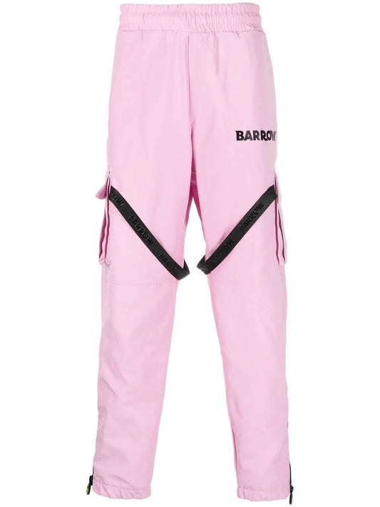 Logo-Print Buckled Cargo Pants