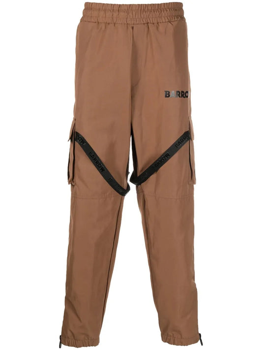 Logo-Print Cargo Pants