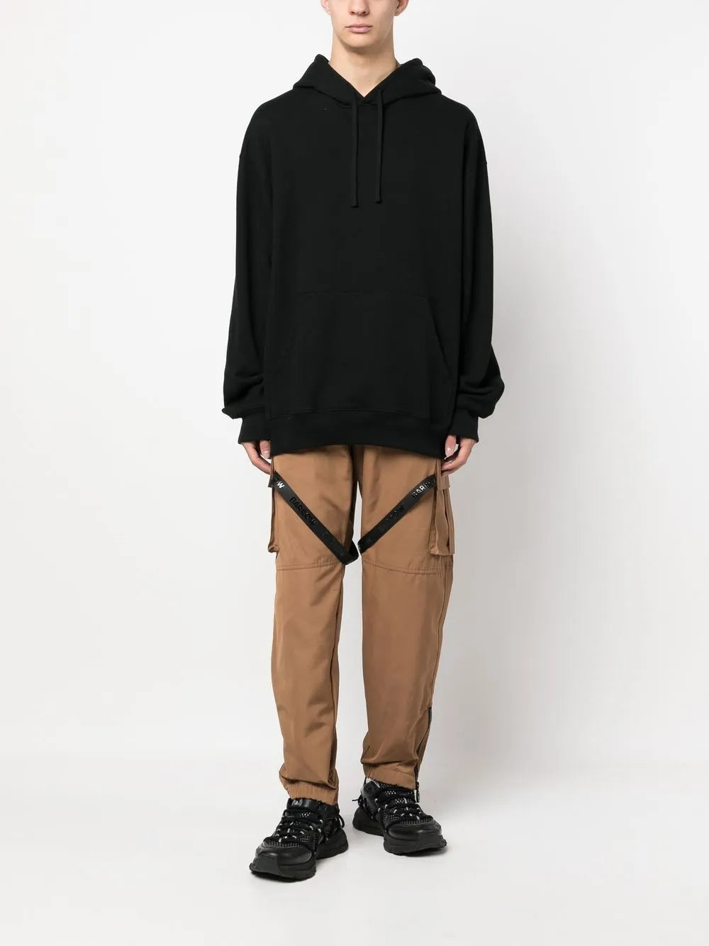 Logo-Print Cargo Pants