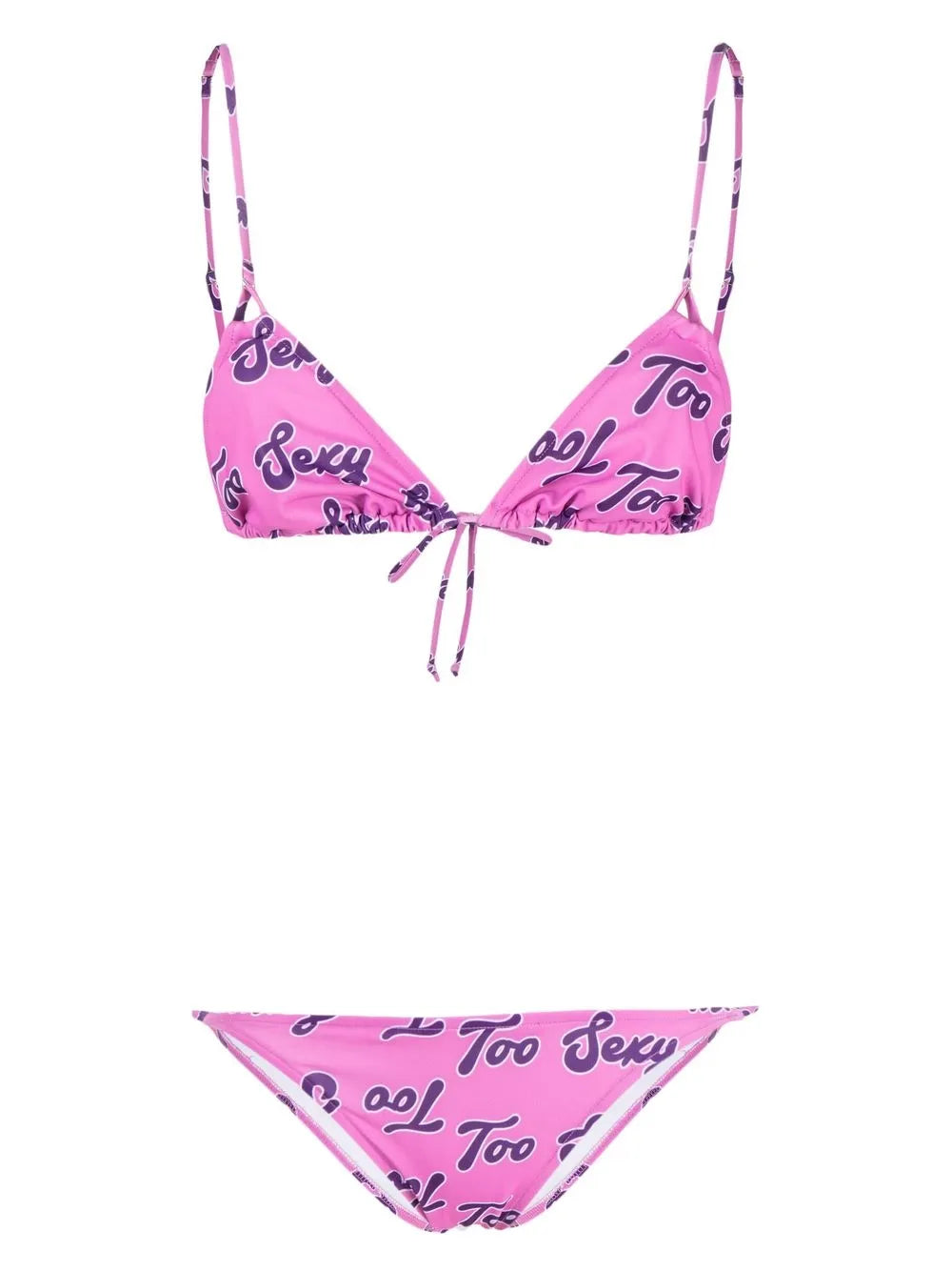 Too Sexy-Print Bikini Set