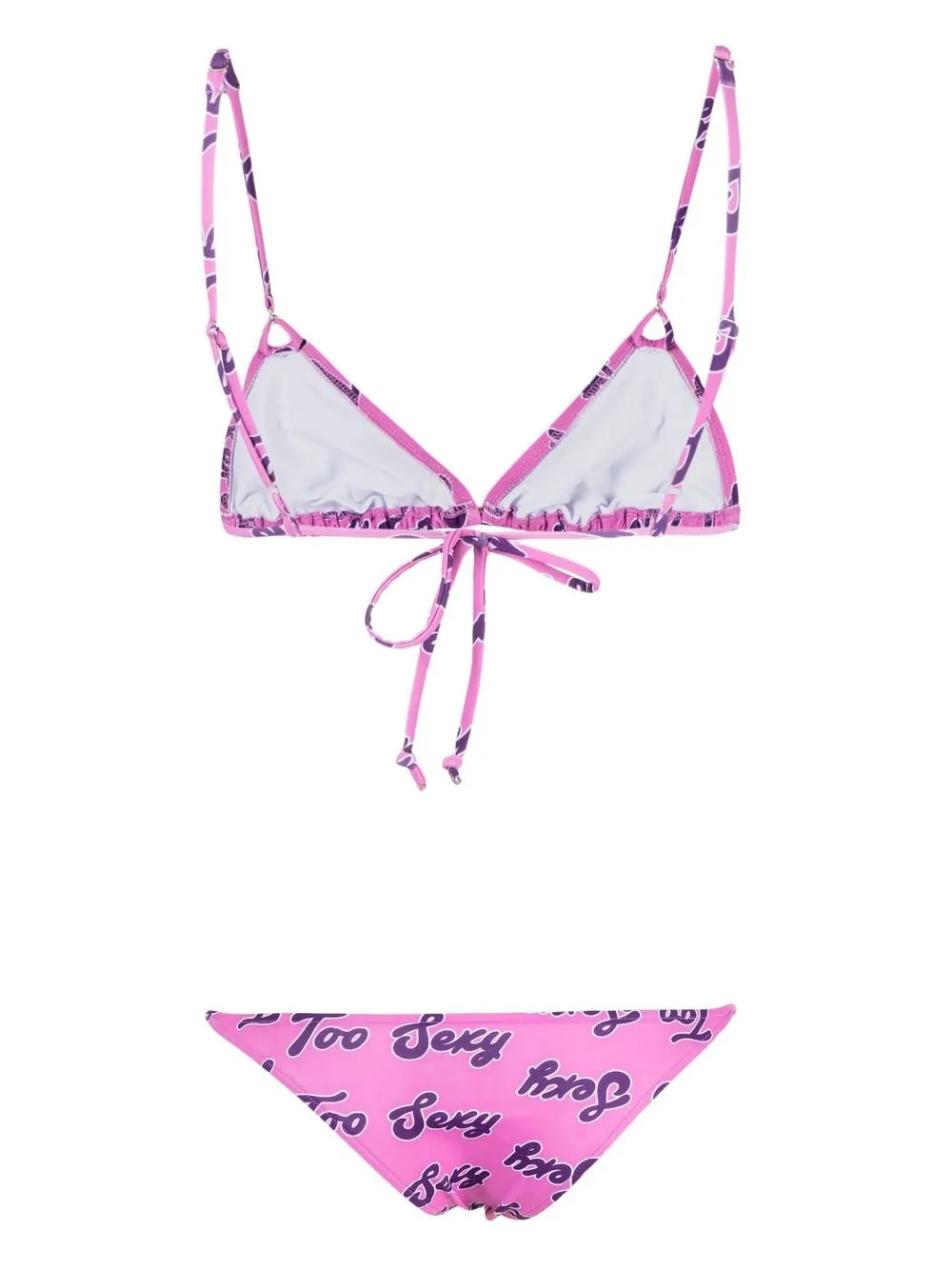 Too Sexy-Print Bikini Set