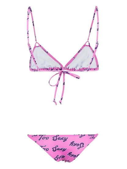 Too Sexy-Print Bikini Set