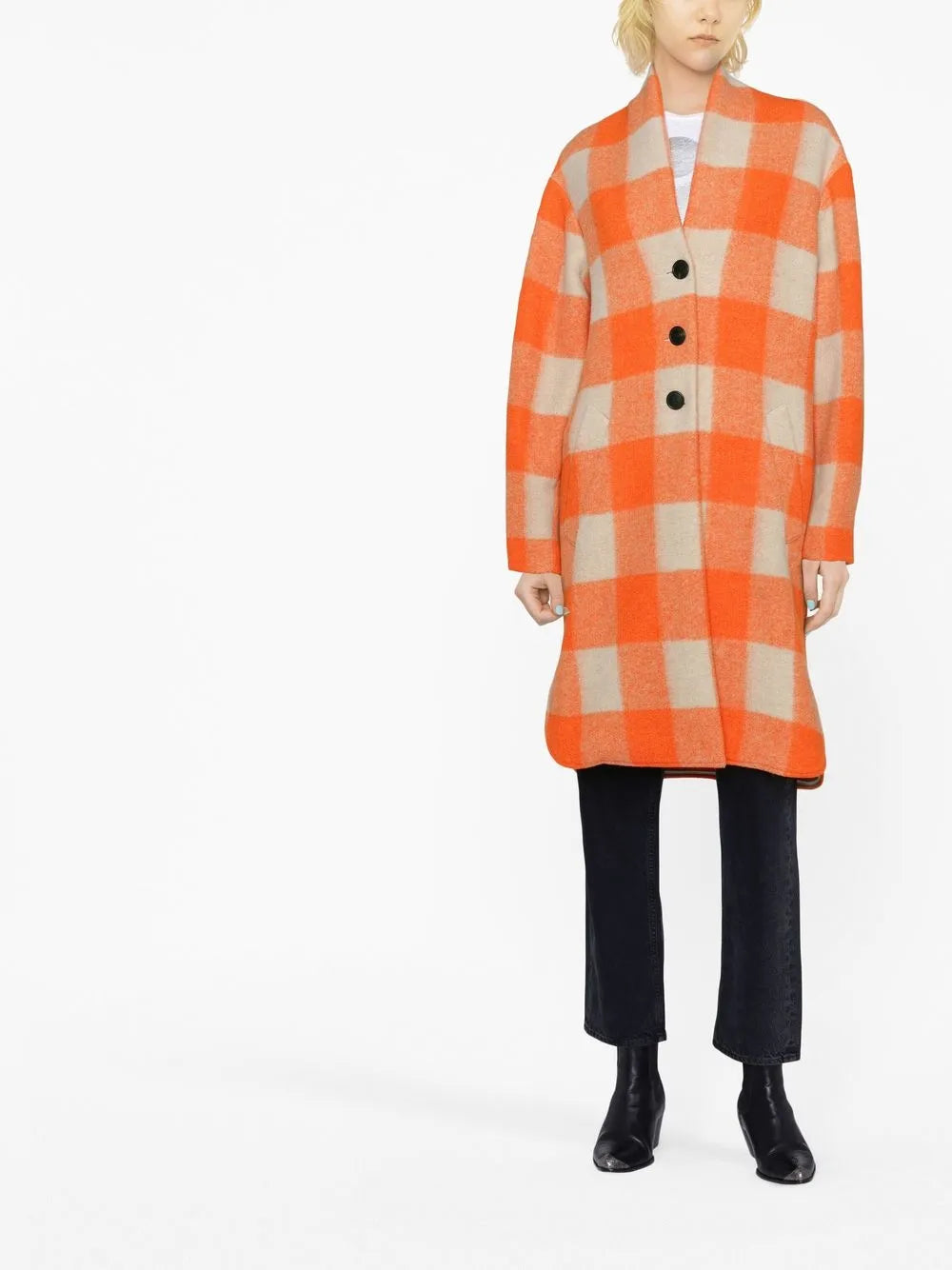 Gabriel Checked Coat