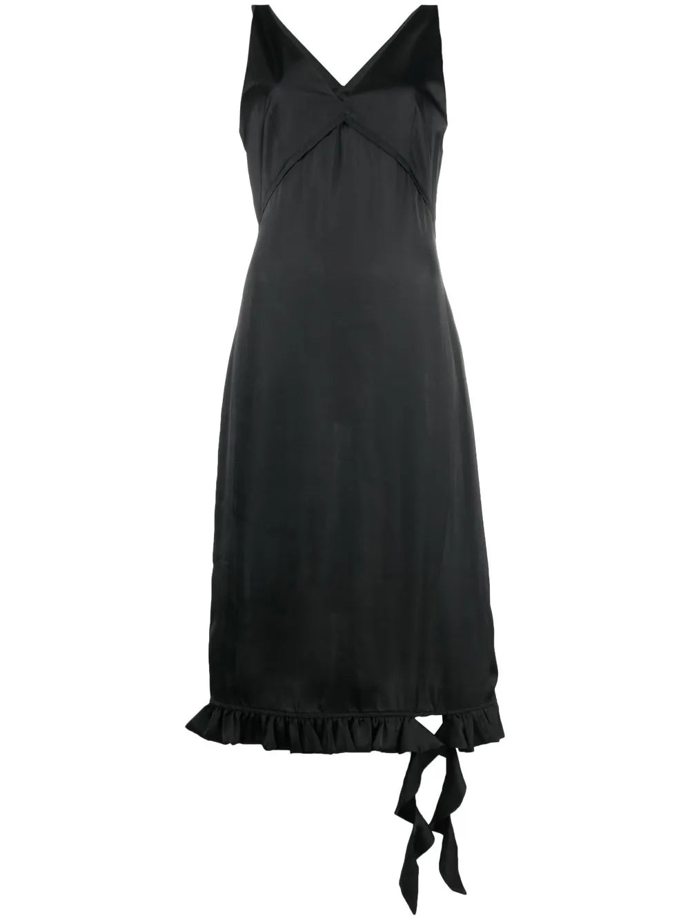 V-Neck Sleeveless Maxi Dress