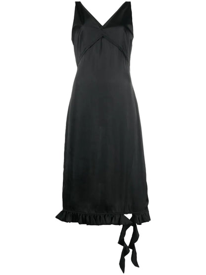V-Neck Sleeveless Maxi Dress