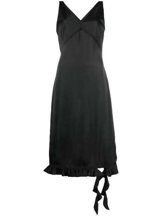 V-Neck Sleeveless Maxi Dress