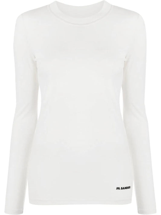 Logo-Print Long-Sleeve T-Shirt