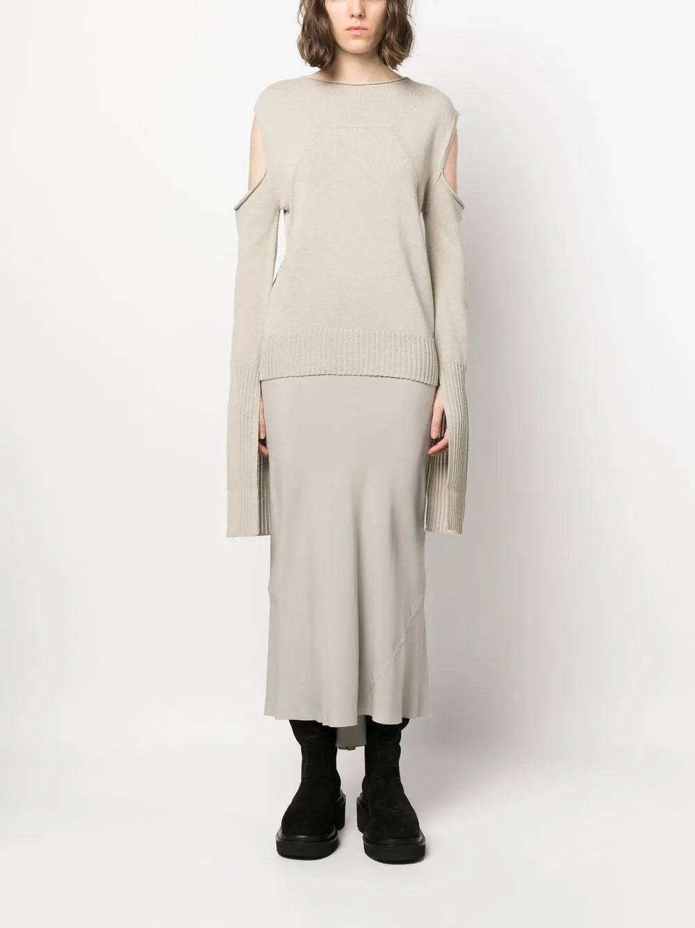Cut-Out Organic Cotton Jumper