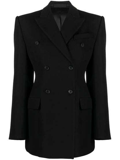 Contour Double-Breasted Blazer
