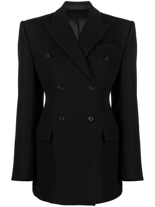 Contour Double-Breasted Blazer