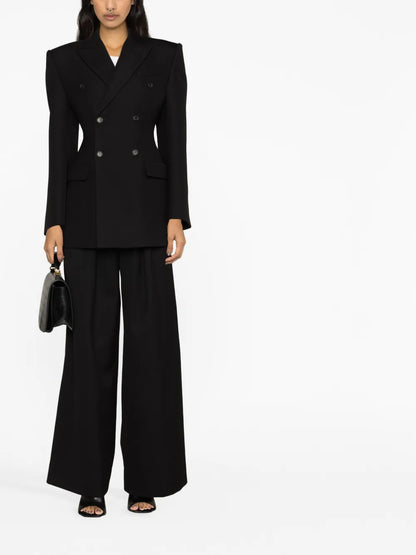 Contour Double-Breasted Blazer