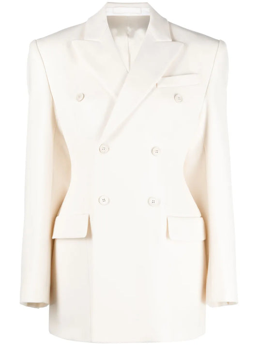 Contour Double-Breasted Blazer