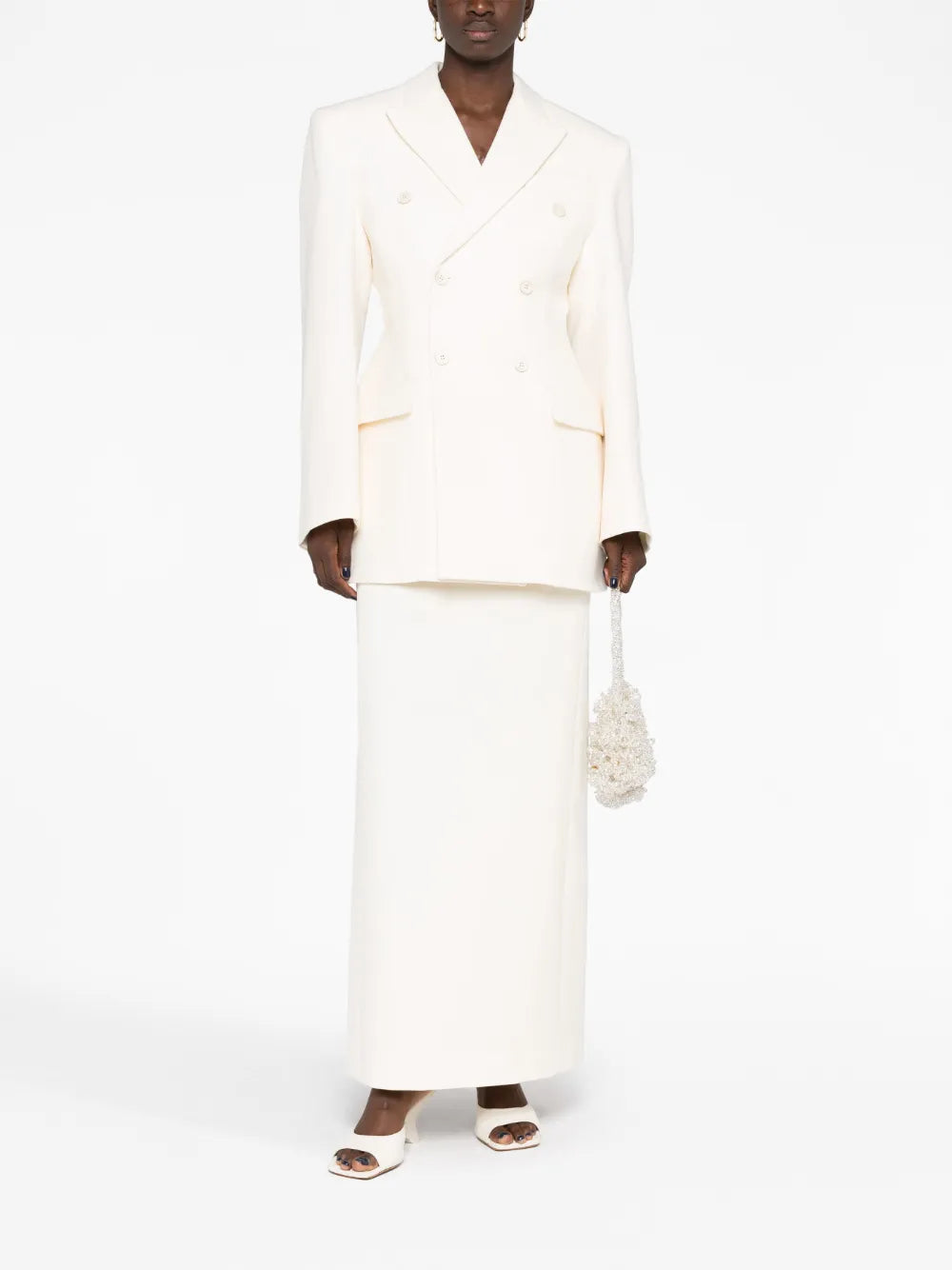 Contour Double-Breasted Blazer