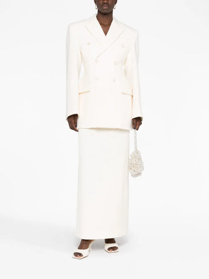 Contour Double-Breasted Blazer
