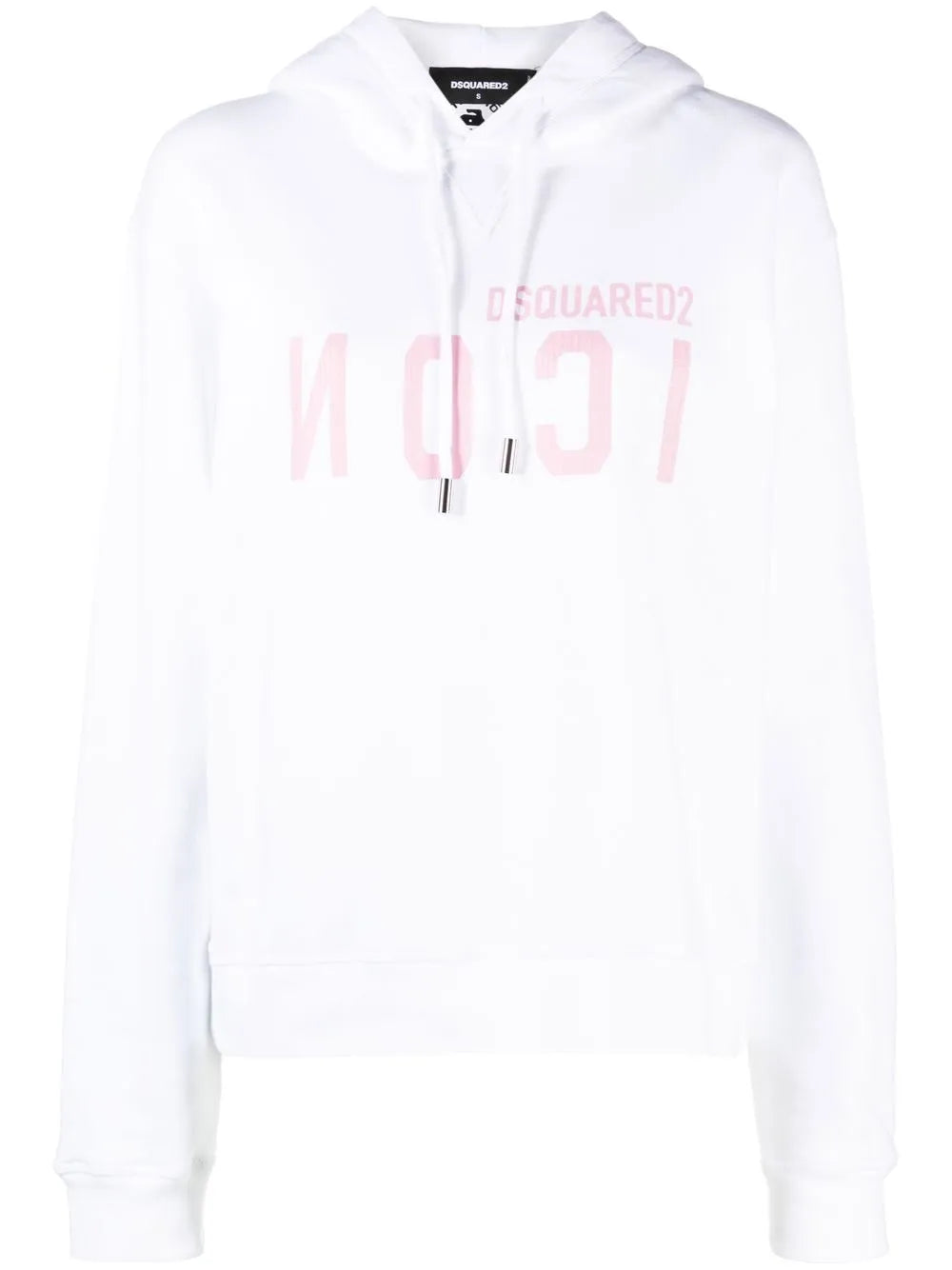 Icon Logo-Print Hoodie