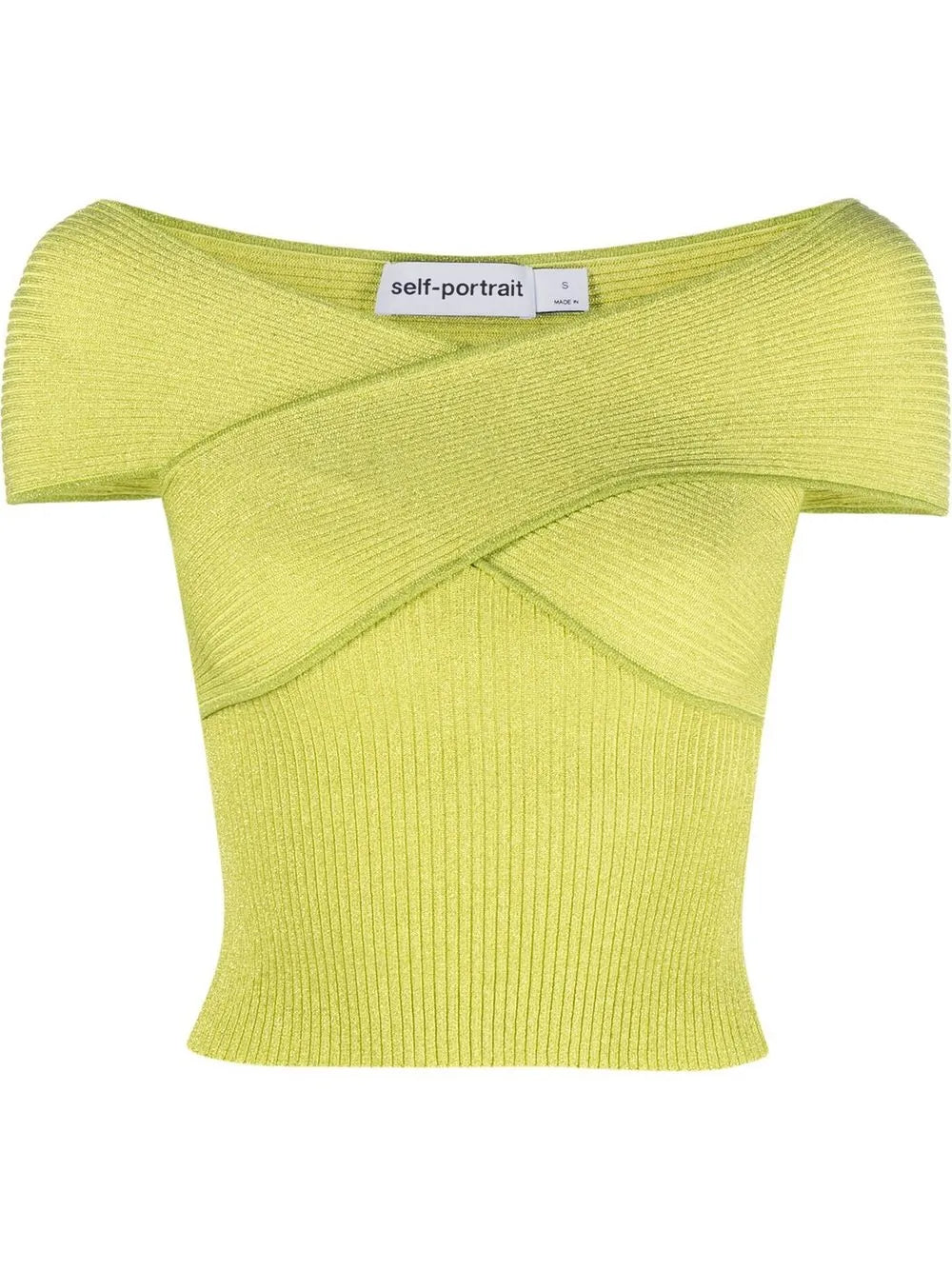 Knitted Off-Shoulder Top