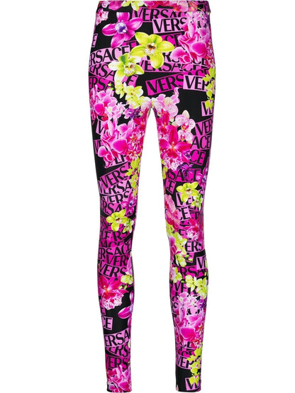 Floral-Print Leggings