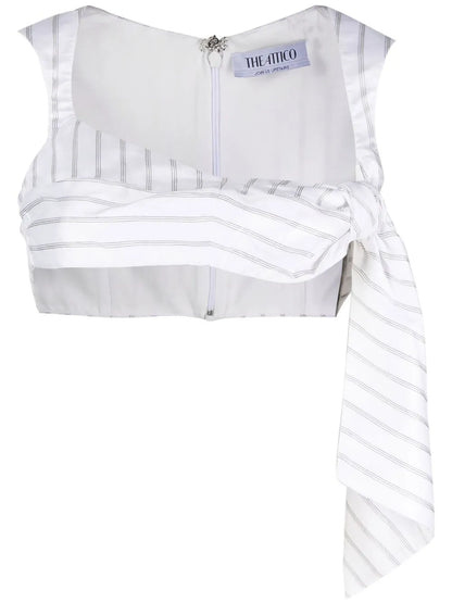 Knot-Detail Cropped Top