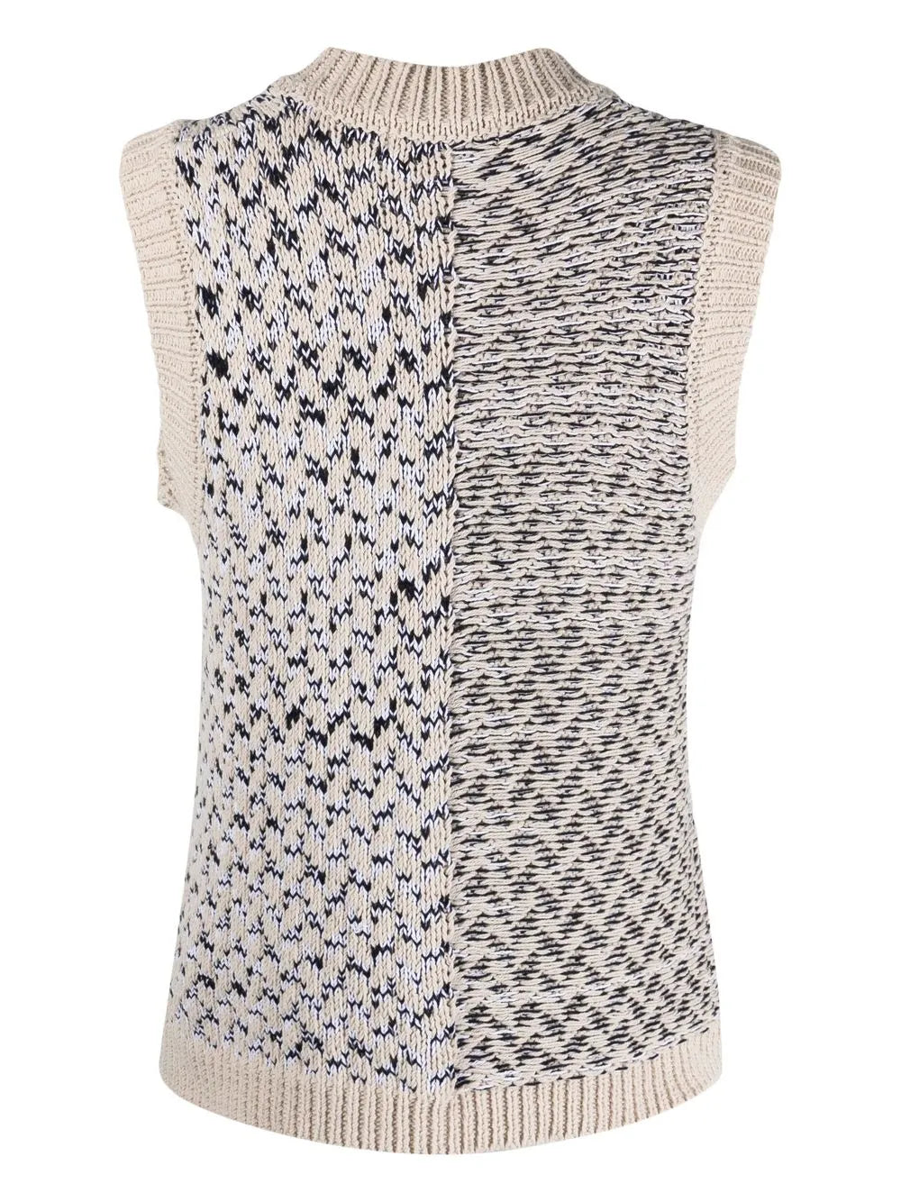V-Neck Knitted Vest