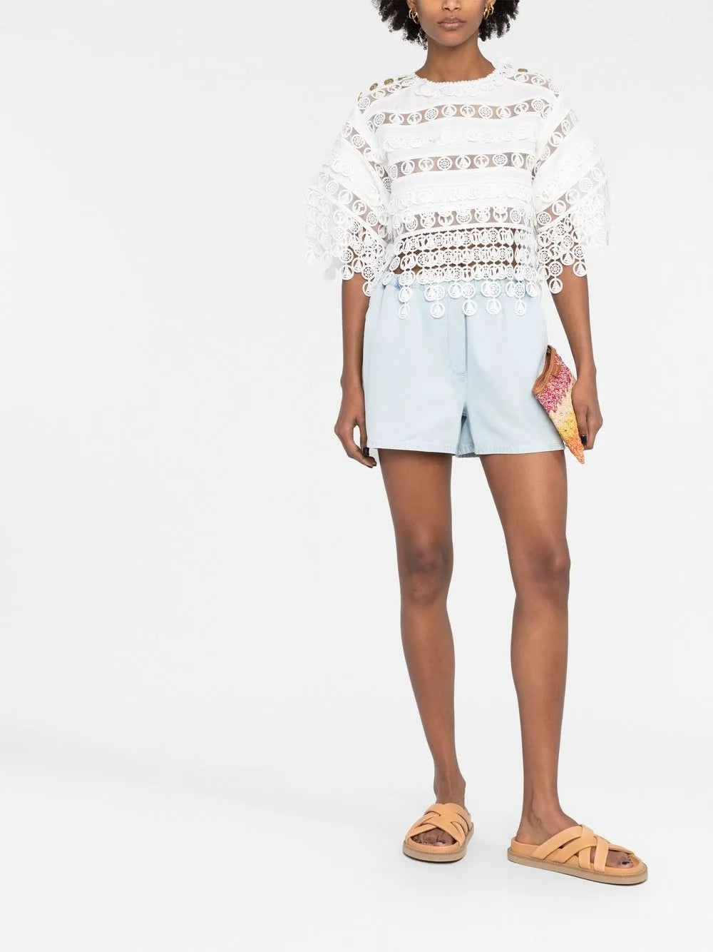 High Tide Nautical Crop Top