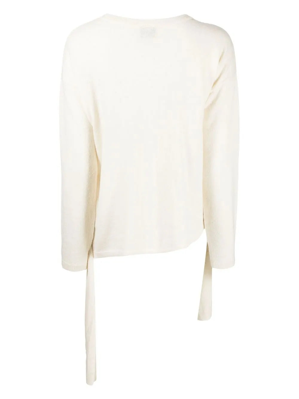 Asymmetric-Hem Knitted Top