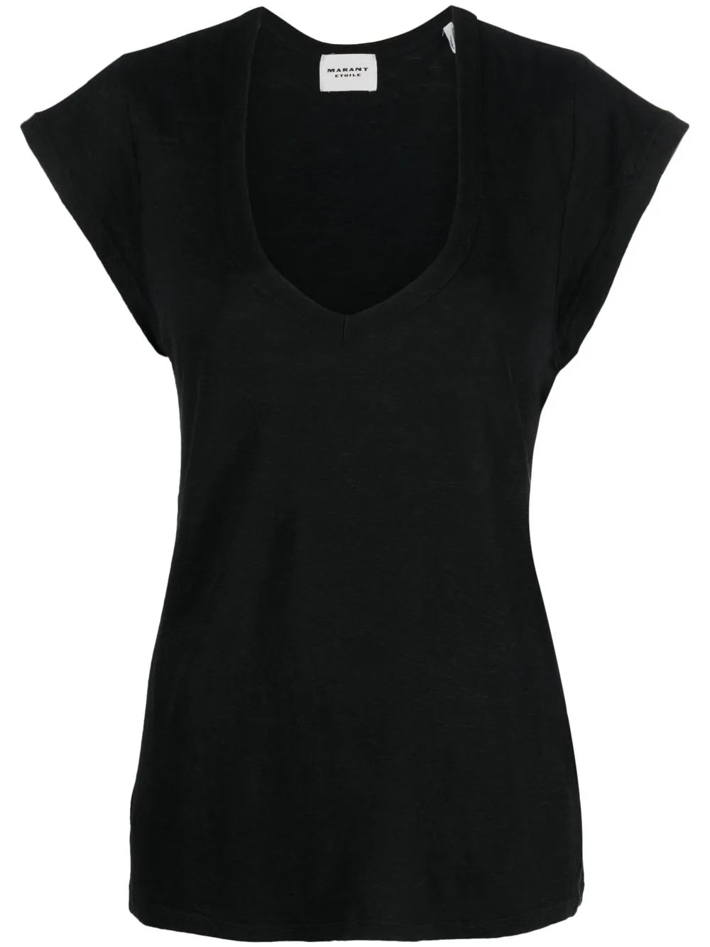 Zankou Linen Short-Sleeve Top