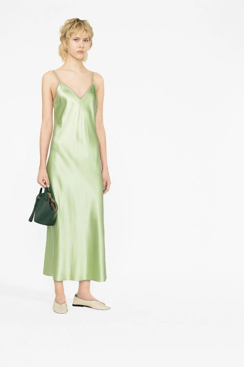 Clea Satin Slip Dress