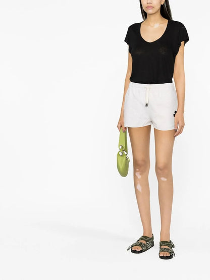 Mifa Logo-Print Track Shorts