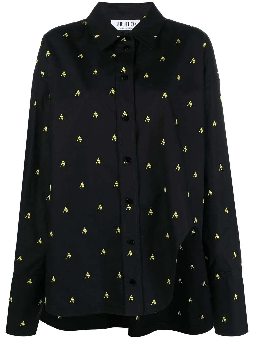 Diana Oversized Logo-Print Shirt