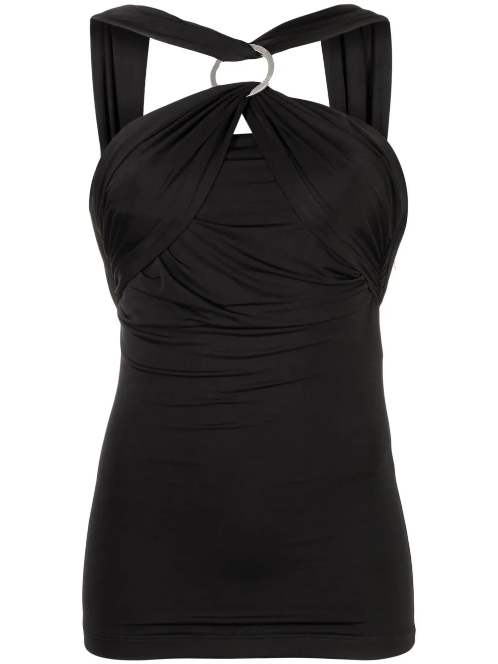 Ruched Halterneck Dress