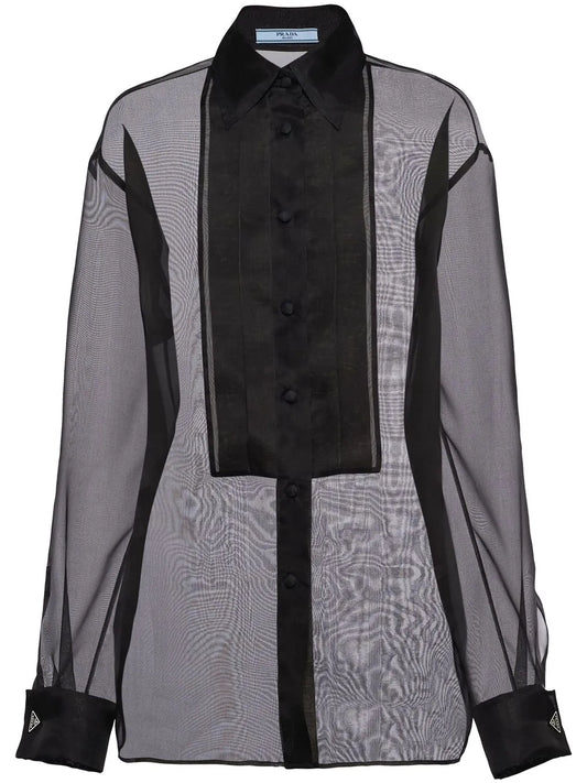 Sheer Organza Shirt