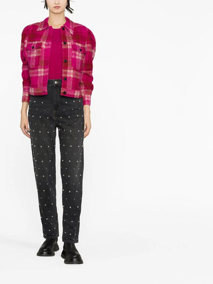 Corsy Pearl-Embellished Jeans