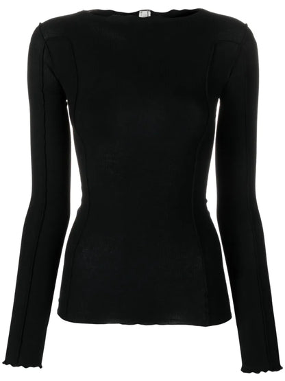 Omato Long-Sleeve Organic Cotton Top