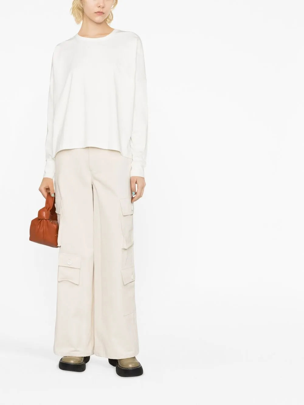 Long-Sleeve Cotton T-Shirt