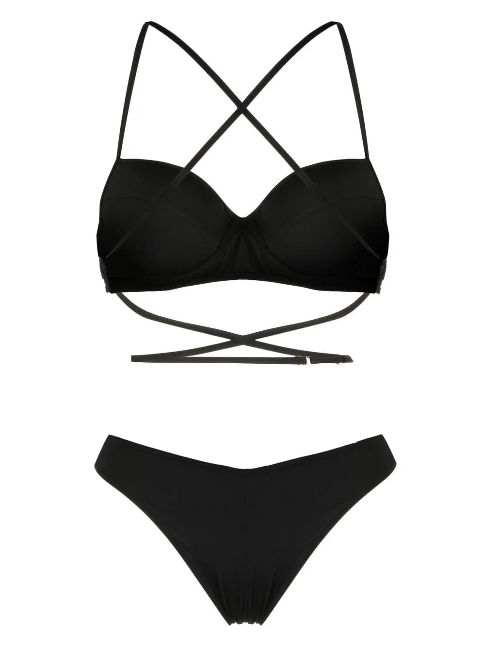 Balconette-Style Bikini Set