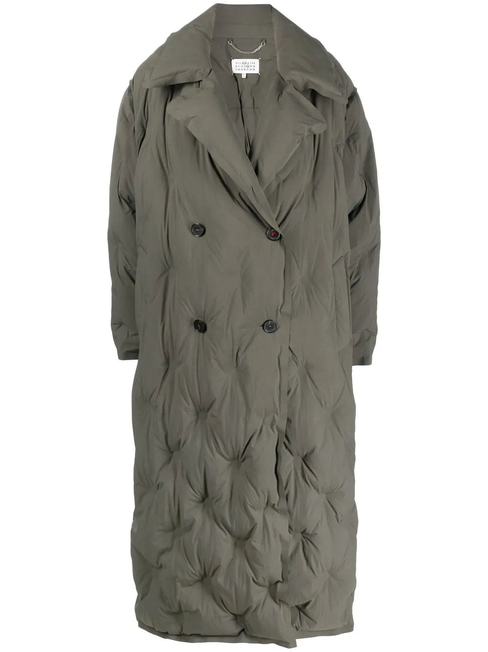 Single-Breasted Padded Coat