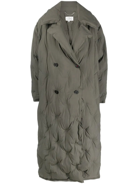 Single-Breasted Padded Coat