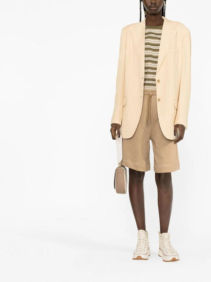 Logo-Embroidered Track Shorts