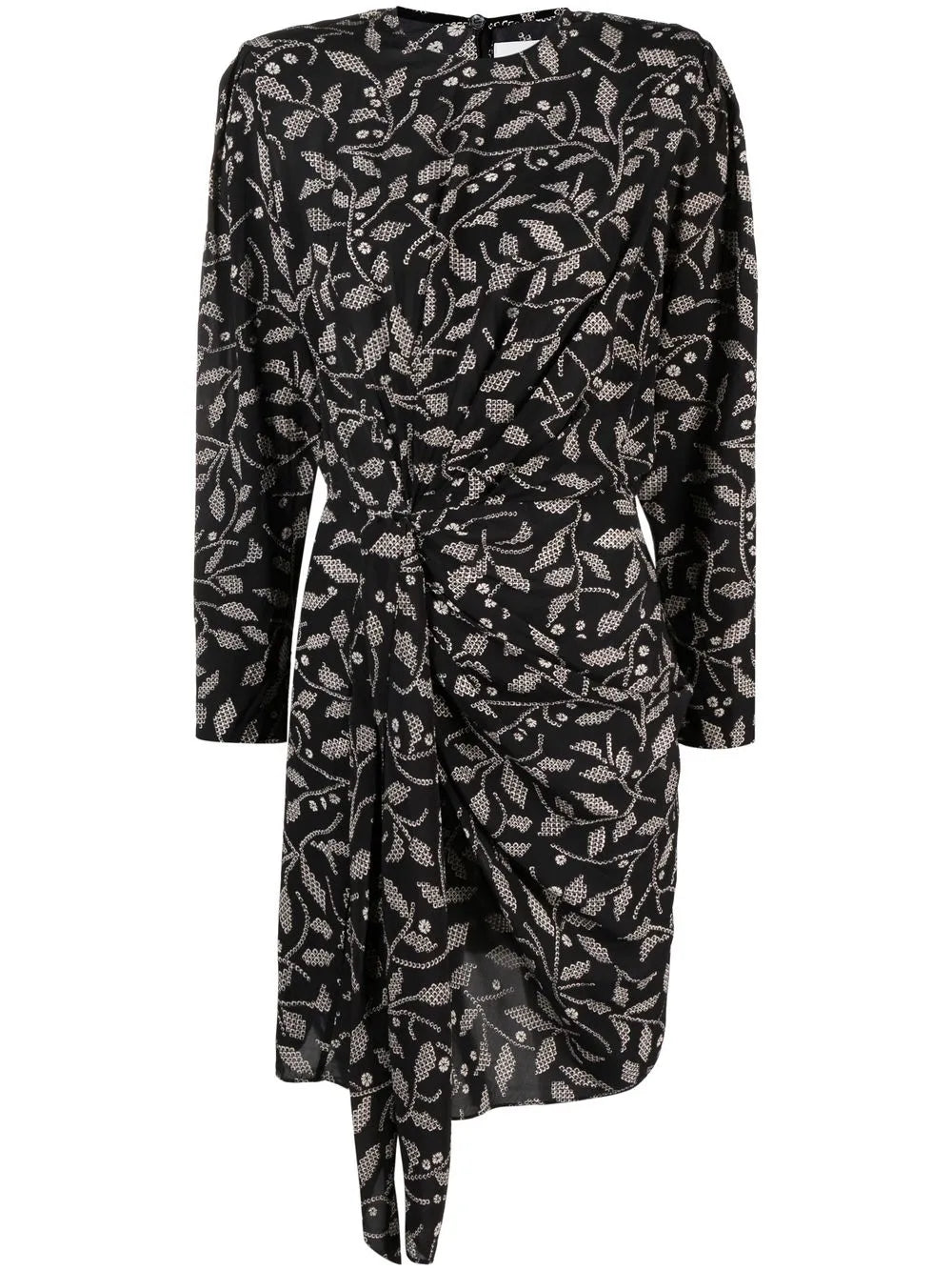 Dulce Floral-Print Mini Dress
