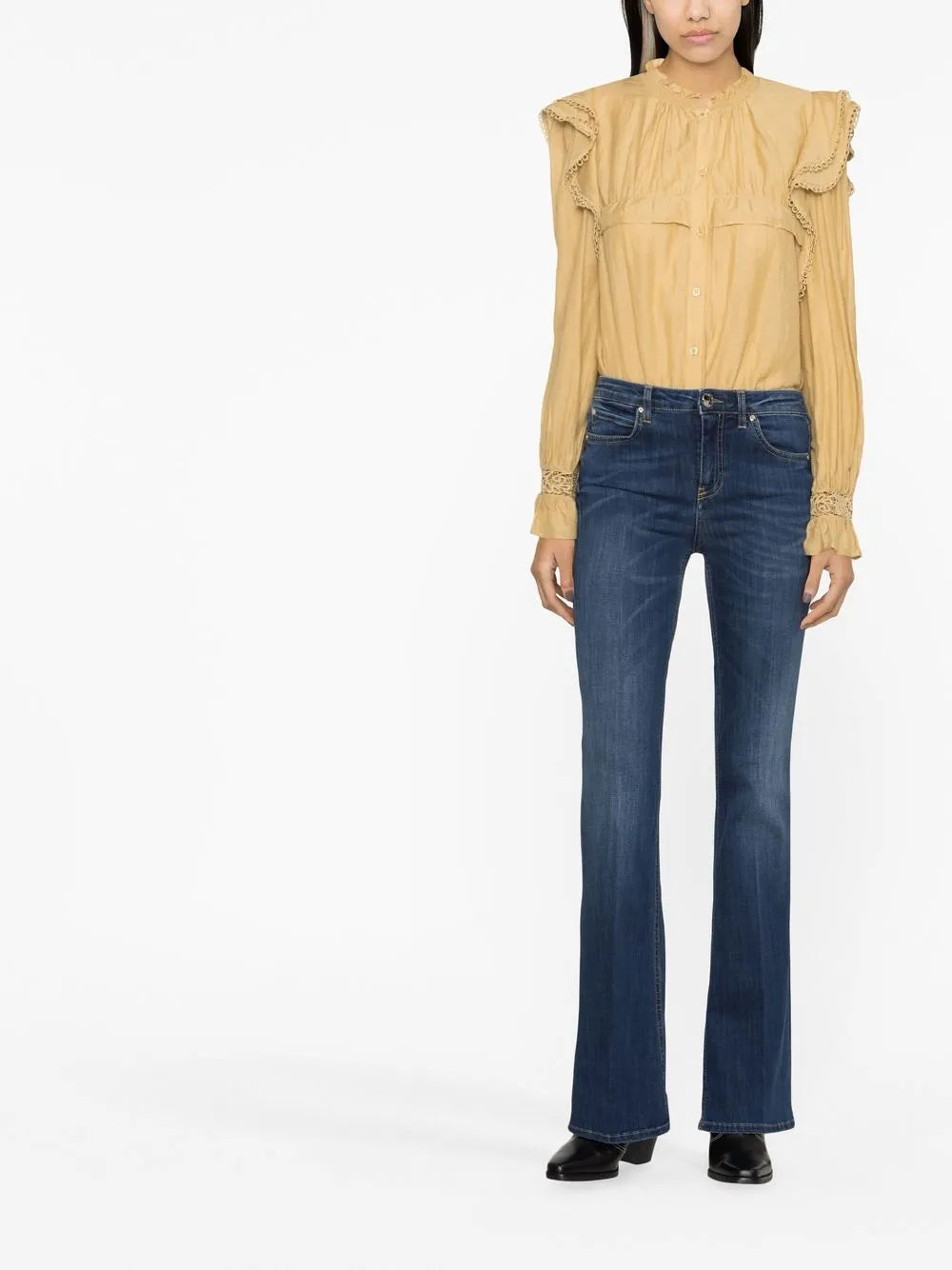 Flared-Leg Jeans