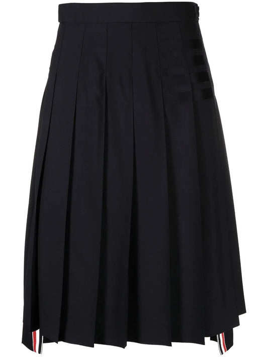 Mid-Length Pleated Skirt