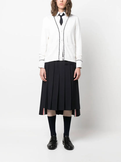 Mid-Length Pleated Skirt