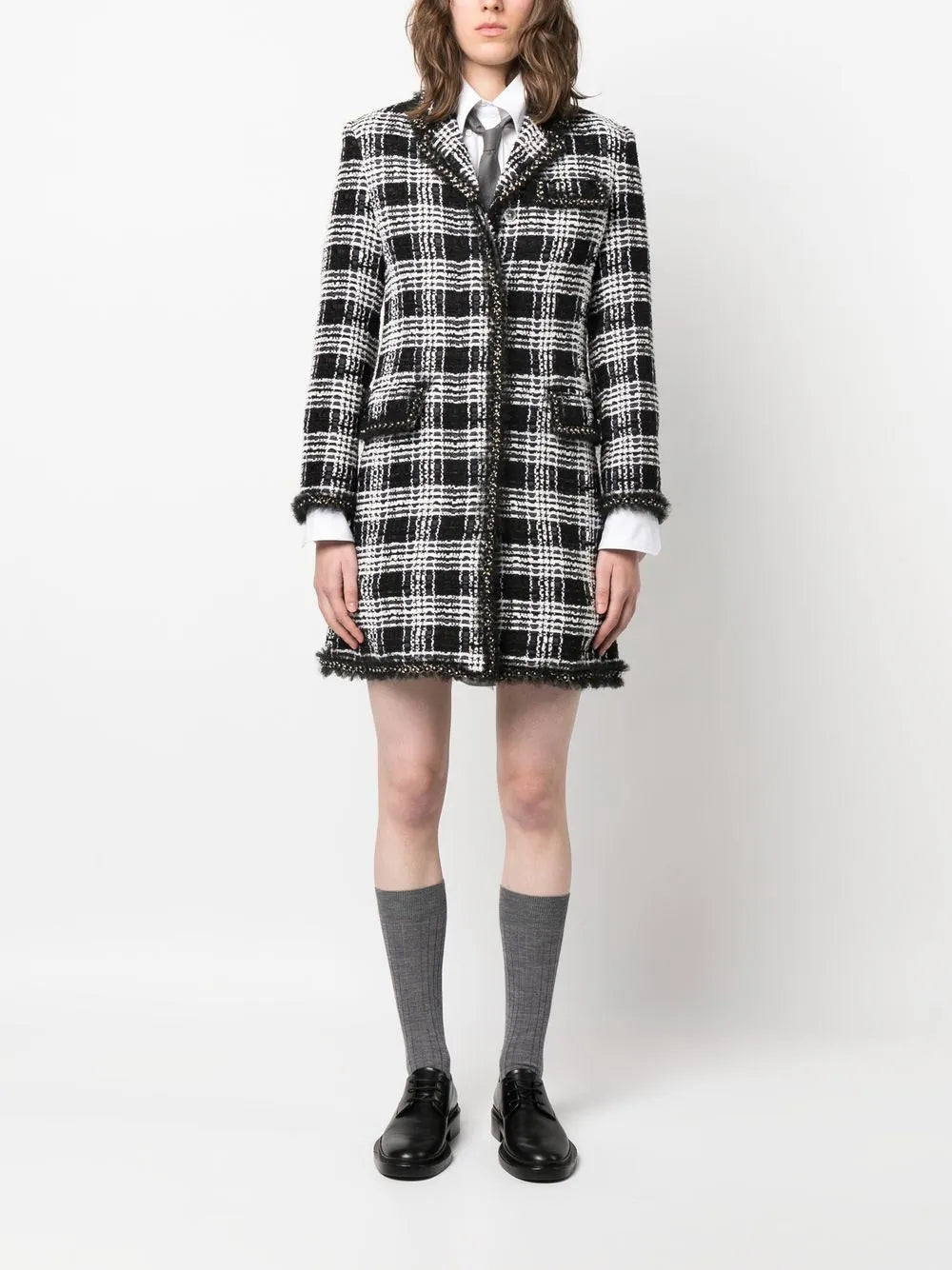 Chesterfield Tweed Midi Dress