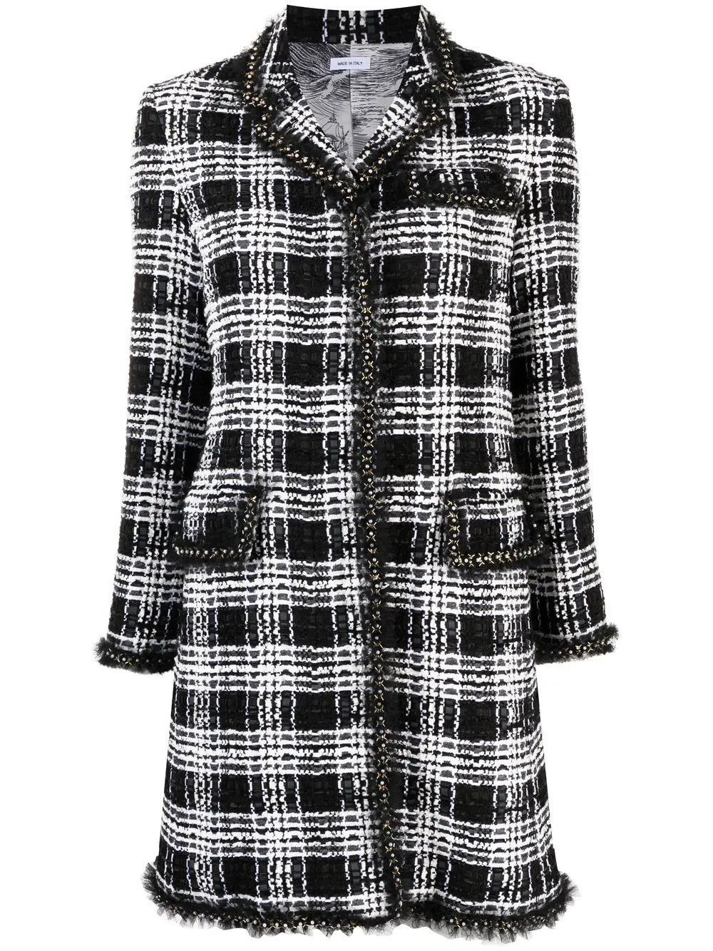 Chesterfield Tweed Midi Dress