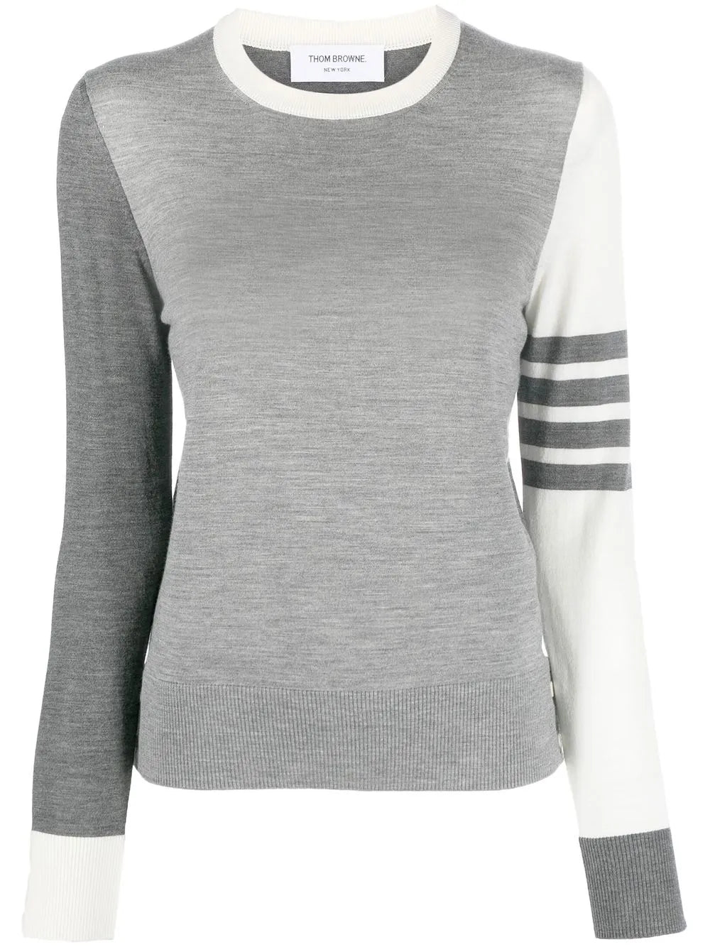 Fine-Knit Crew Neck Jumper