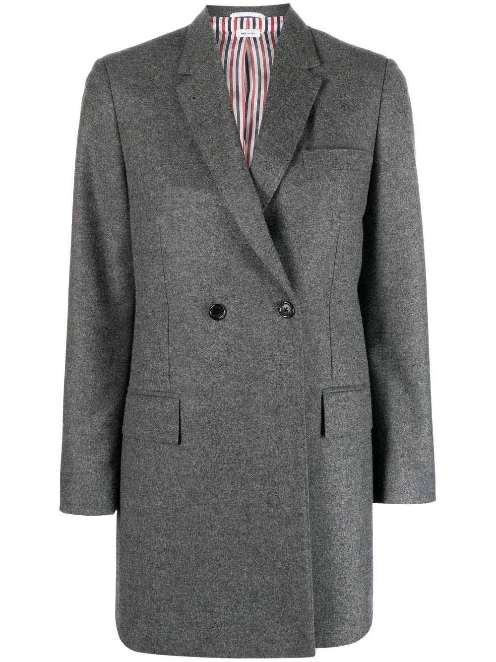 Elongated Double-Breasted Blazer