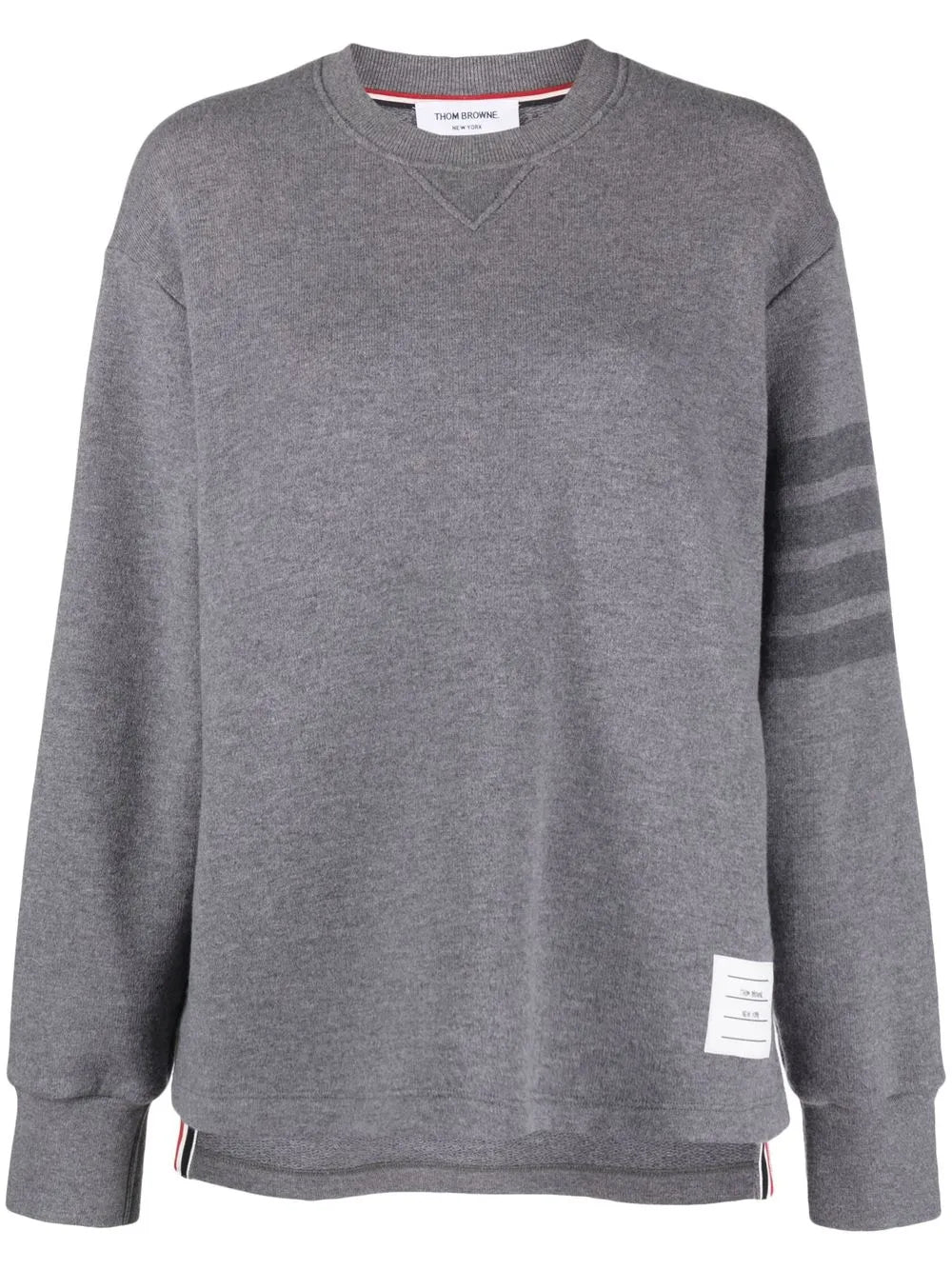Stripe-Detail Knit Jumper