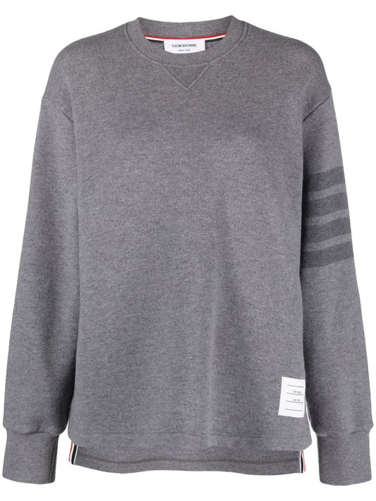 Stripe-Detail Knit Jumper