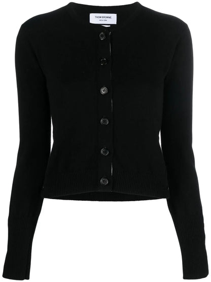 Cashmere Crew Neck Cardigan