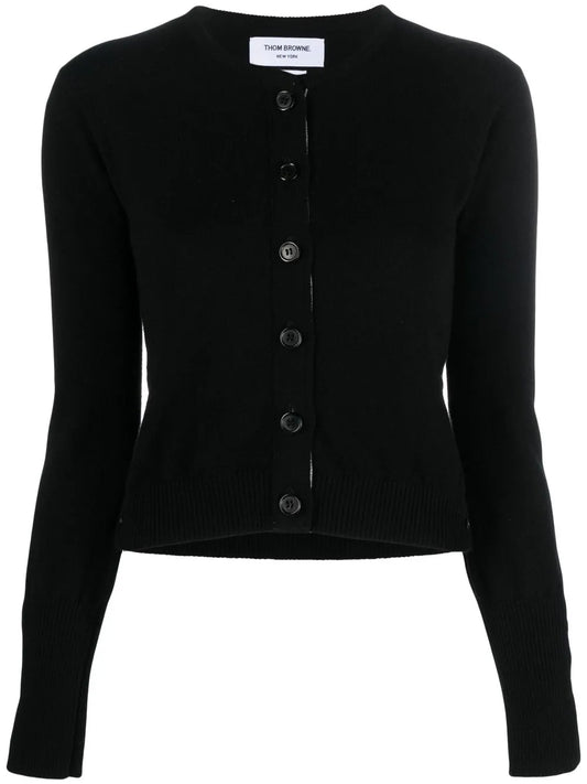 Cashmere Crew Neck Cardigan